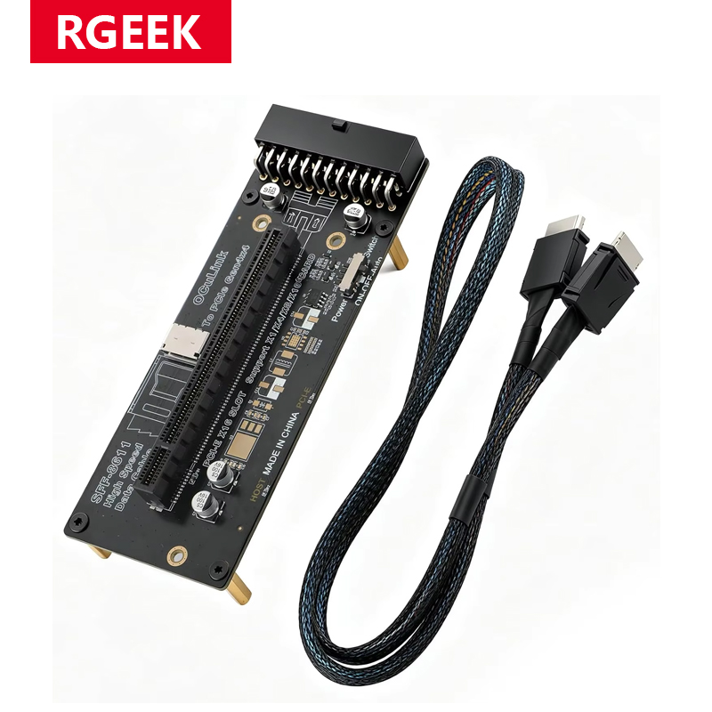 Oculink Egpu Mini Pc - Adaptateur OCuLink PCIe 4.0 X4 64Gbps