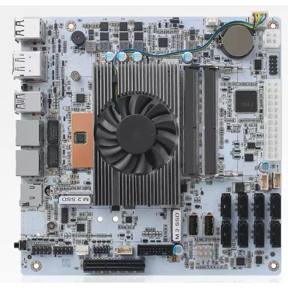 Carte mère Mini-ITX blanche M1 - Nas Motherboard 8 Sata Mini Itx avis et prix