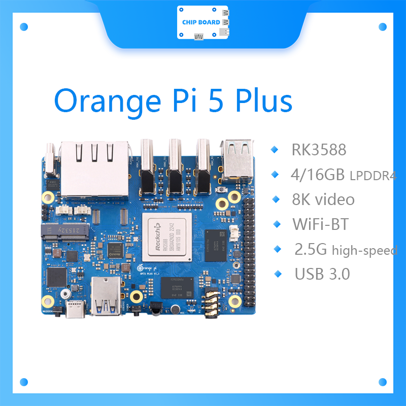 Orange Pi 5 Plus 16G RAM ordin - Rockchip Rk3588 Development Board avis et prix