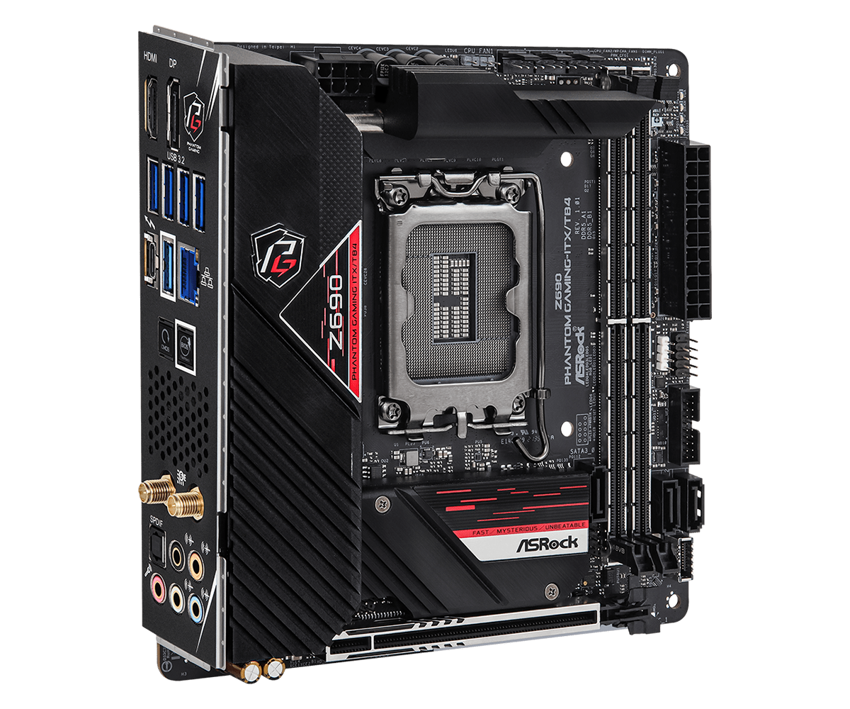 Carte mère ASROCK Z690 Phantom - Lga1700 Itx Motherboard Ddr5 avis et prix